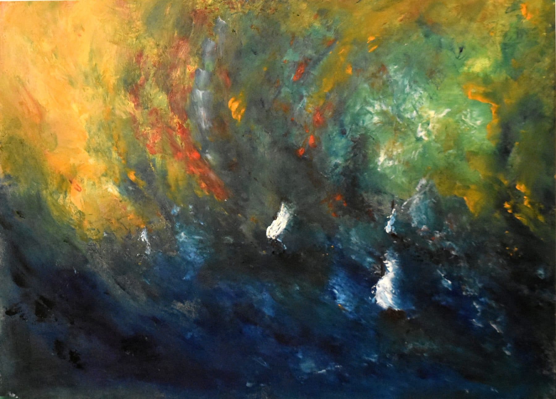 Vele antiche olio su tavola 37x26_2020