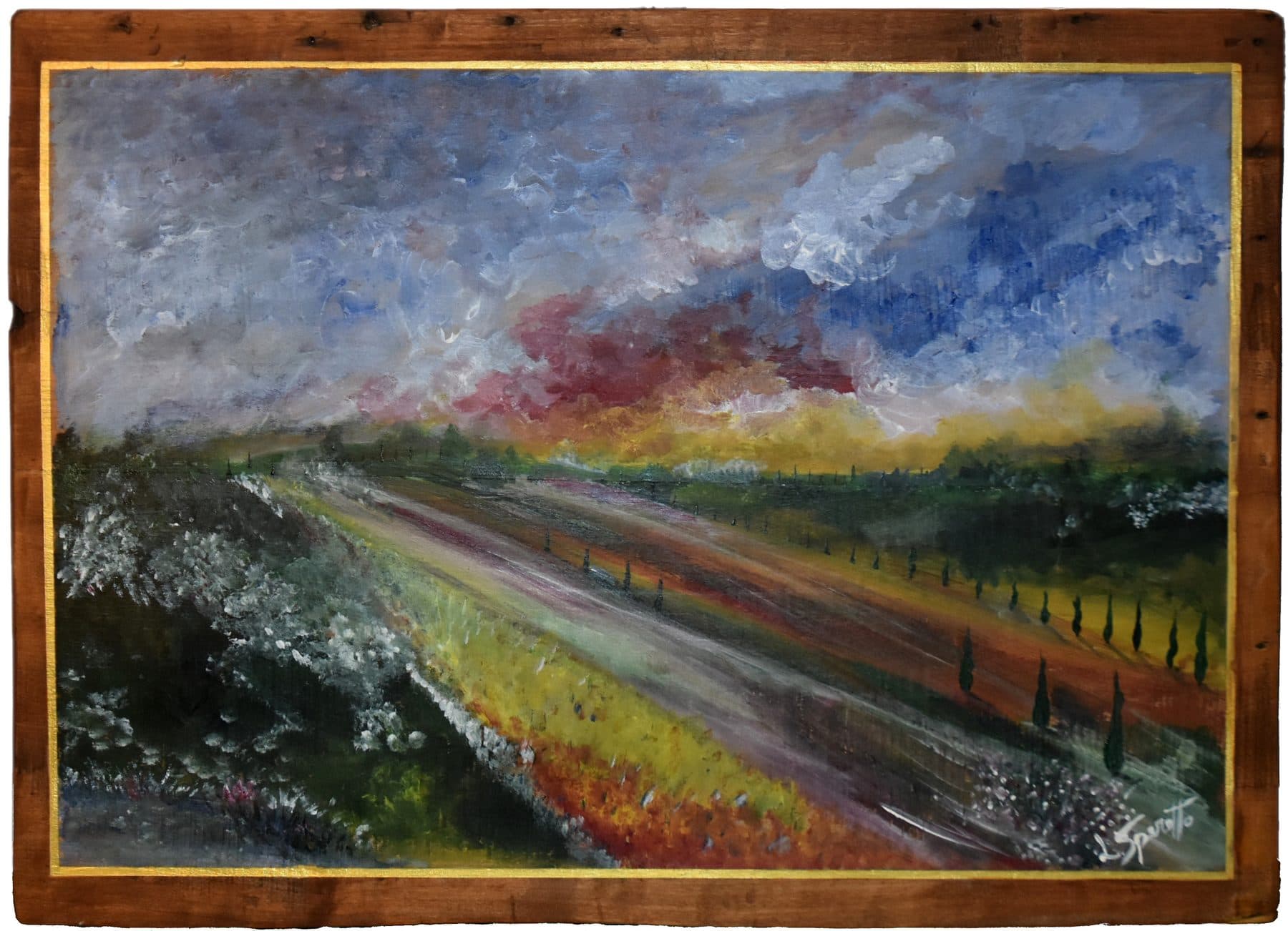 Memoria – acrilico su tavola 60x43_2018